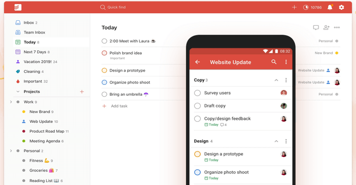 Using Todoist For Project Management